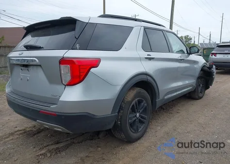 2021 Ford Explorer Xlt из США, поврежденный, VIN 1FMSK8DH7MGA60111